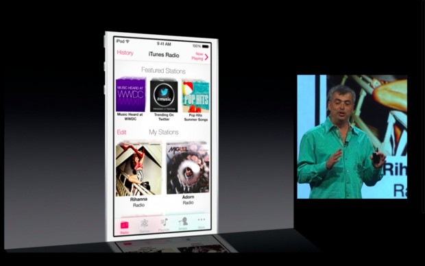 iOS 7 (Bild: Apple/Screenshot: Golem.de)
